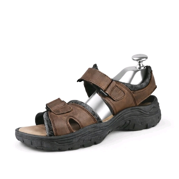 Earth Men\'s Brown and Black Sandals main image 8